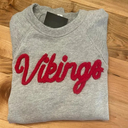 (Babies & Youth) Personalized Chenille Embroidered Sweatshirt