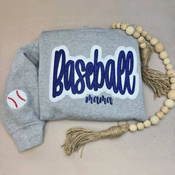 Personalized Volleyball Mom Glitter Sweatshirt, Hoodie & T-Shirt