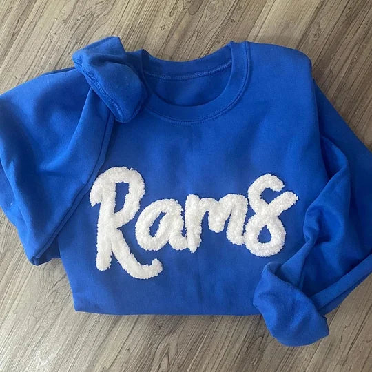 (Babies & Youth) Personalized Chenille Embroidered Sweatshirt